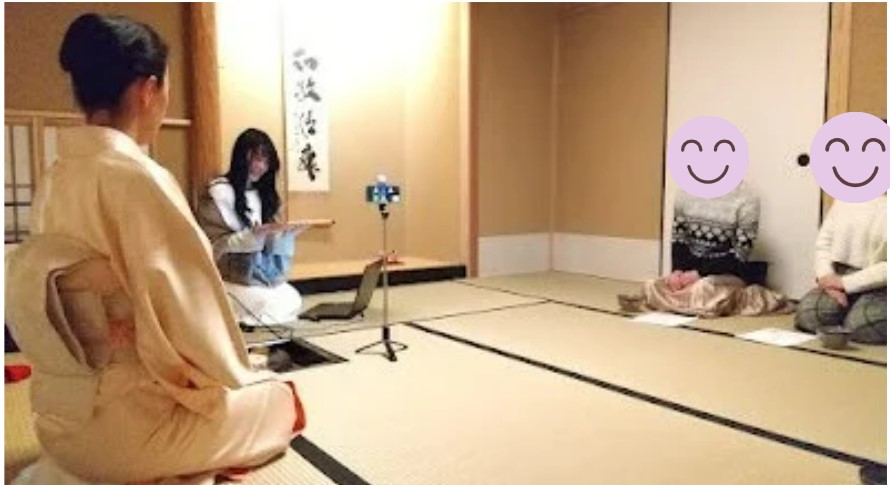 お茶会の写真