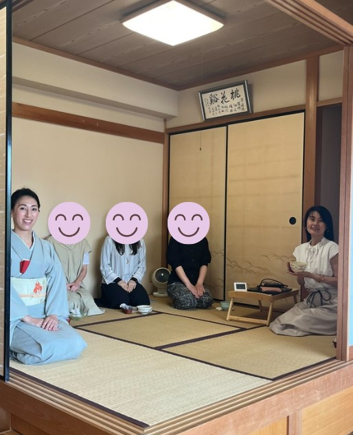 お茶会の様子